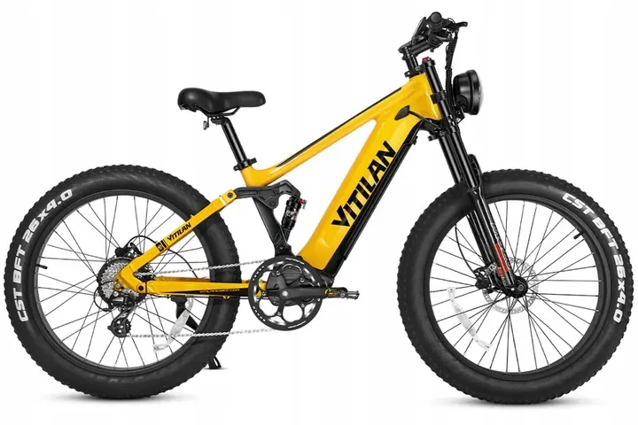 Cuadro de aluminio ligero de la bicicleta eléctrica VITILAN T7 PRO