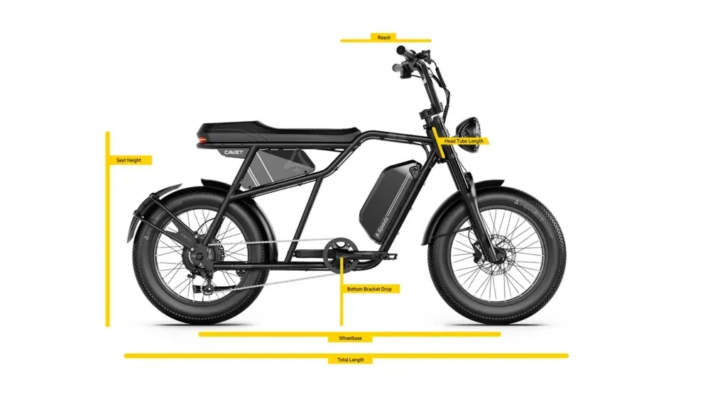 A-Spadz CAVET Air Bicicleta Eléctrica Fat Tire image 2