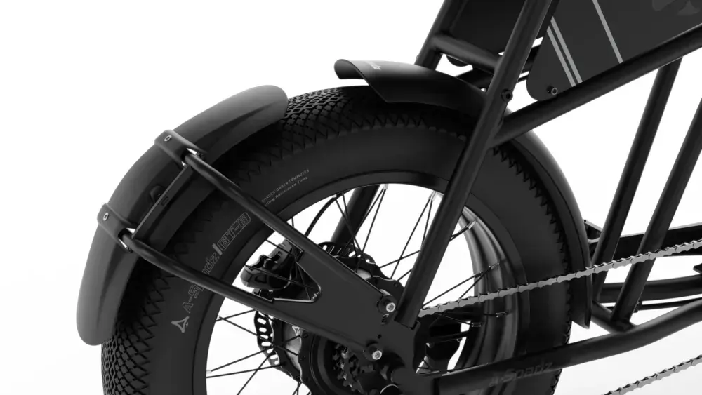 A-Spadz CAVET Air Bicicleta Eléctrica Fat Tire image 4