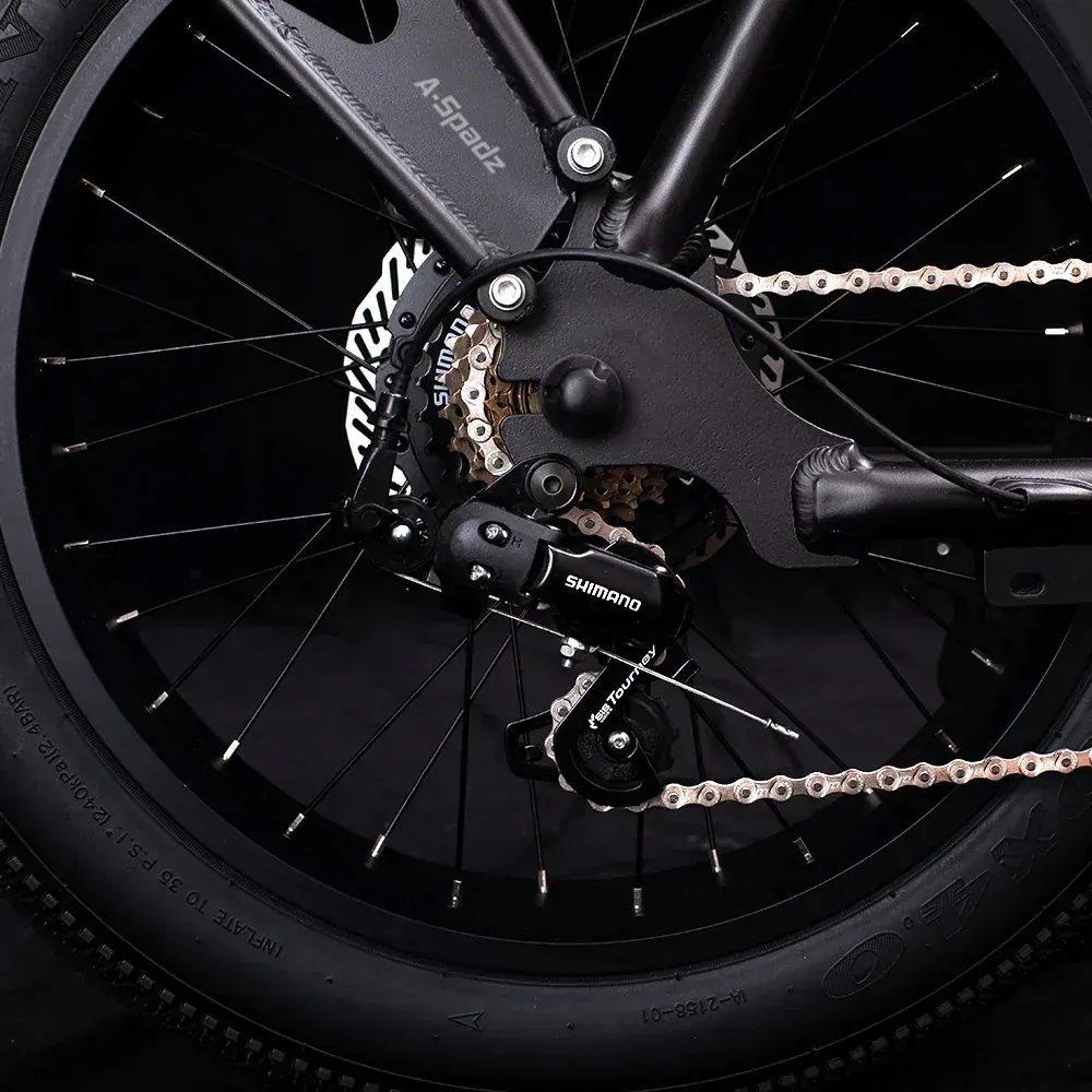 A-Spadz CAVET Air Bicicleta Eléctrica Fat Tire image 8