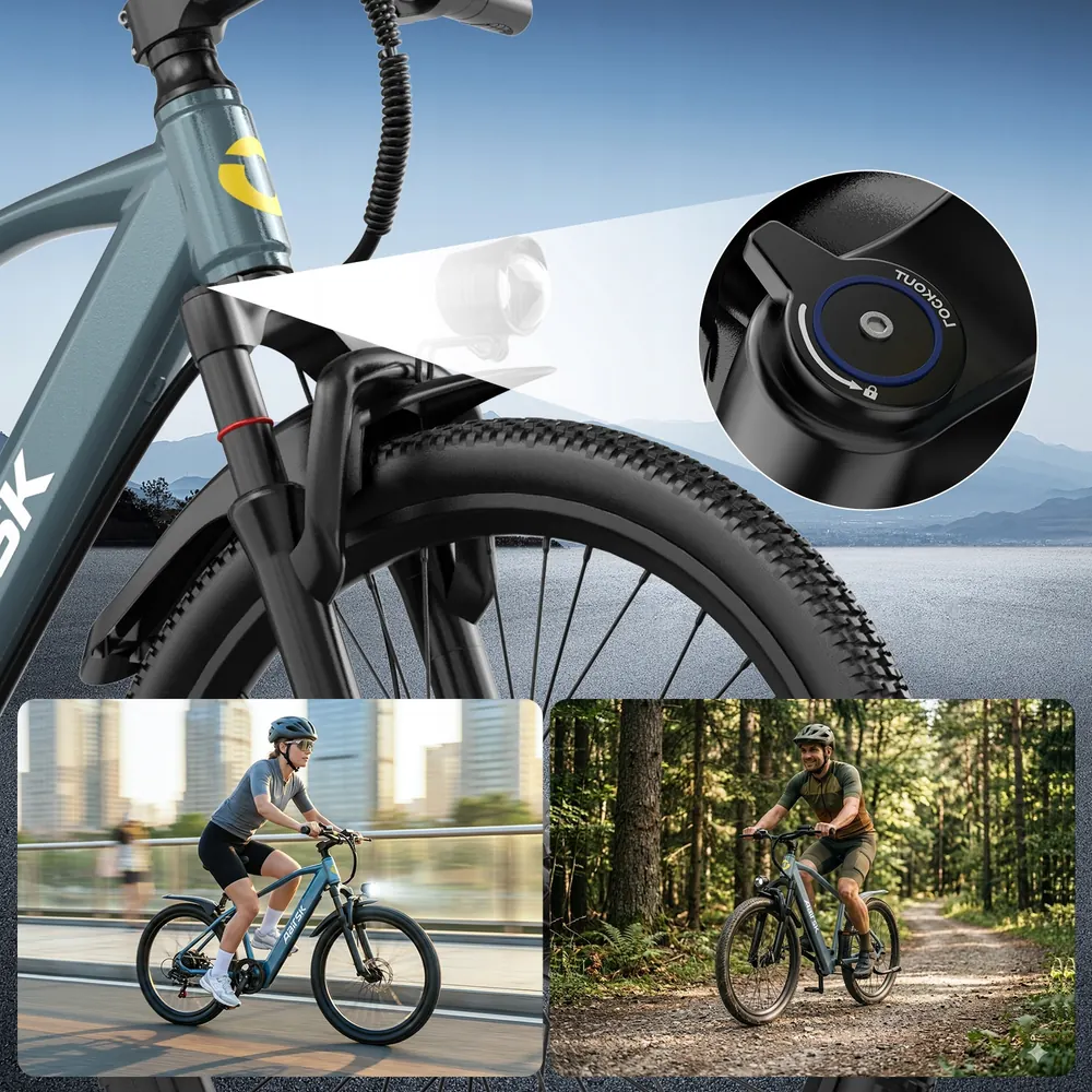 Marca Aairsk en bicicleta eléctrica GT300