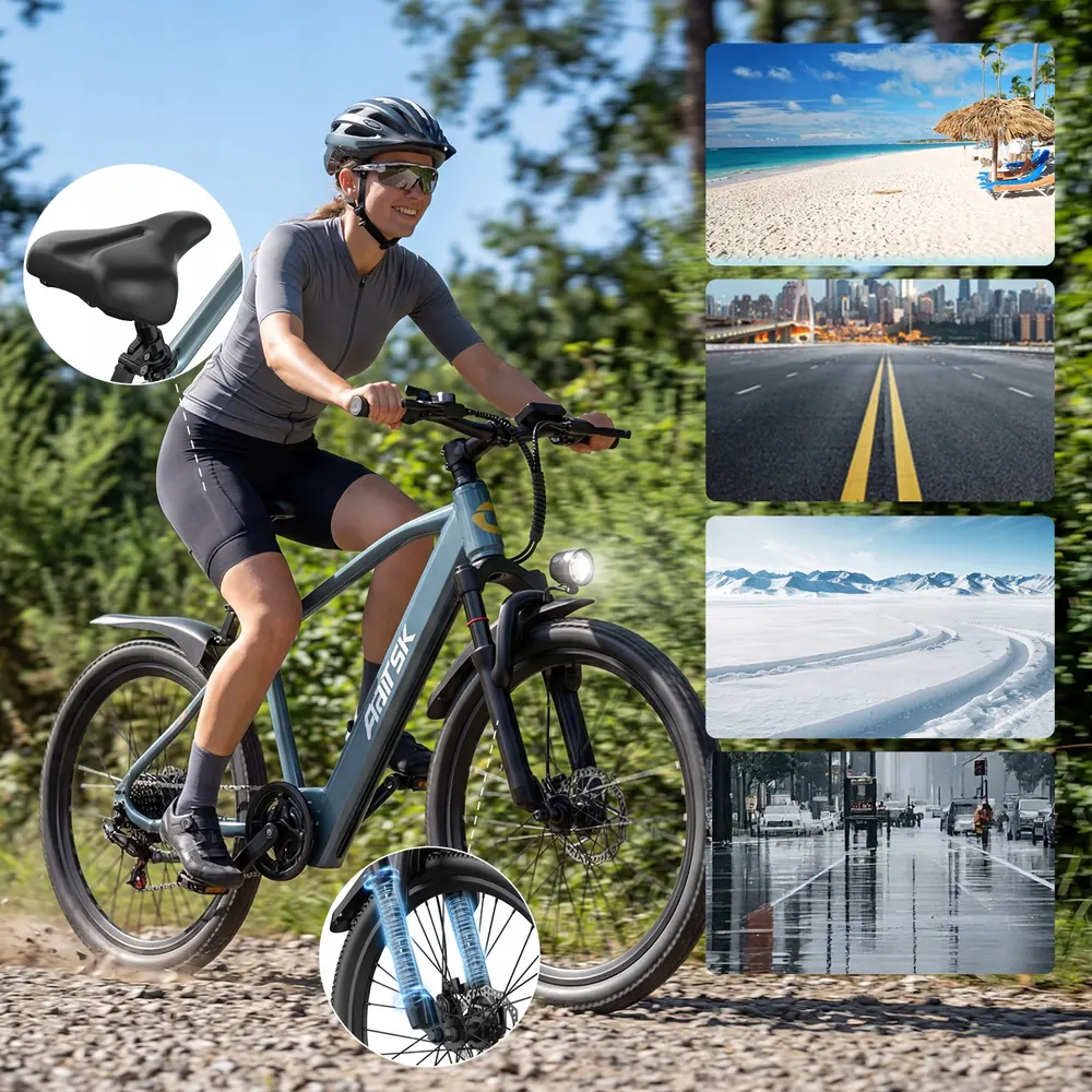 Tamaño de cuadro no especificado en bicicleta Aairsk GT300
