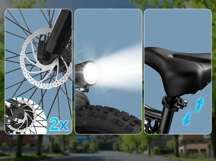AAIRSK XT90 Bicicleta Eléctrica MTB image 12