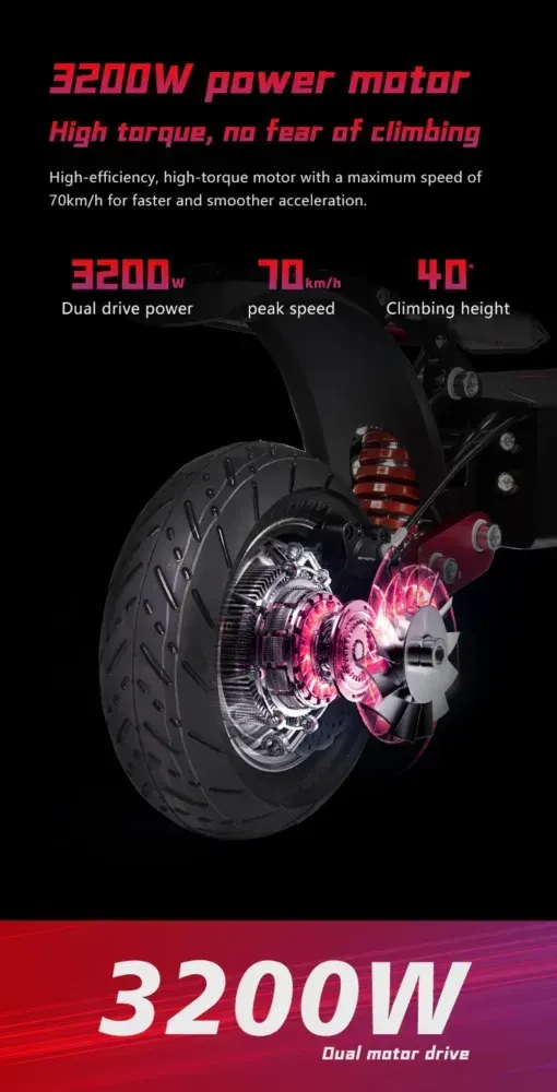 Boyueda Q7 Pro Max Patinete Eléctrico Plegable image 10