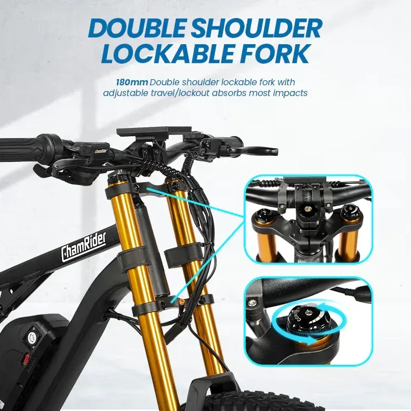 ChamRider DH420 Bicicleta Eléctrica de Montaña image 8