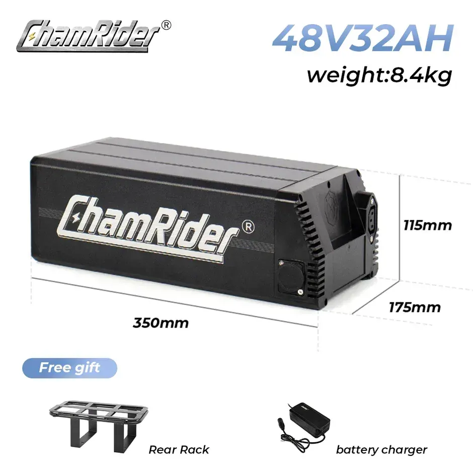 ChamRider DT450 Bicicleta Eléctrica Plegable image 4
