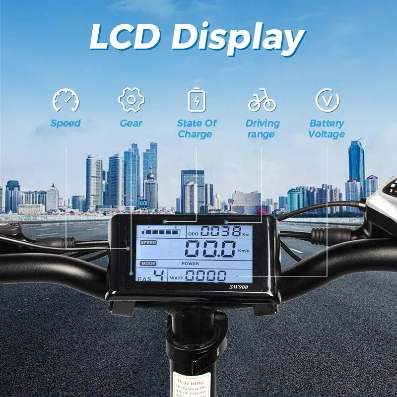 ChamRider DT450 Bicicleta Eléctrica Plegable image 8
