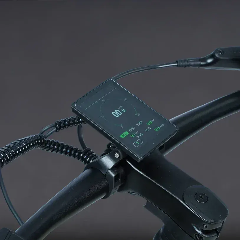 ADO Air 30 Pro | Ultra, motor BAFANG integrado en el buje trasero con transmisión por correa.