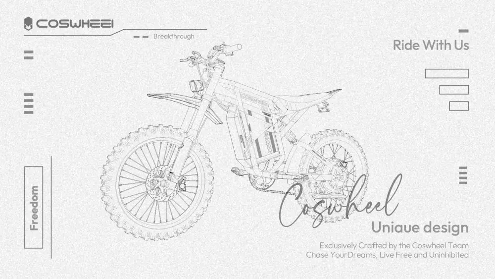 Coswheel R6000 Bicicleta Eléctrica de Montaña image 8