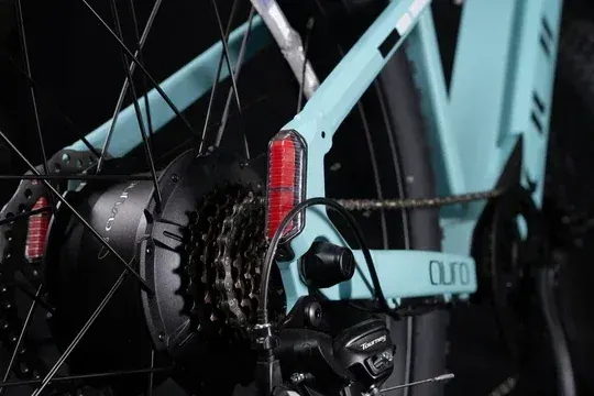 Cyrusher Aura Fat Tire E-Bike Paso a Paso image 8
