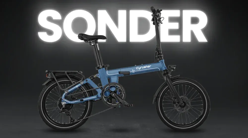 Cyrusher Sonder Bicicleta Eléctrica Plegable image 3