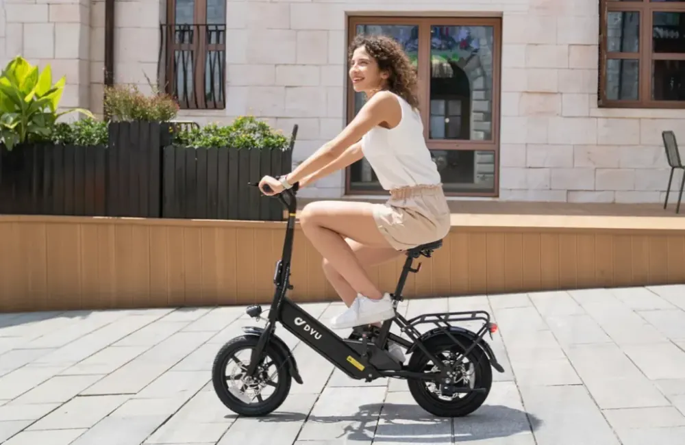 DYU C3 Bicicleta Eléctrica Plegable de 14 Pulgadas image 6