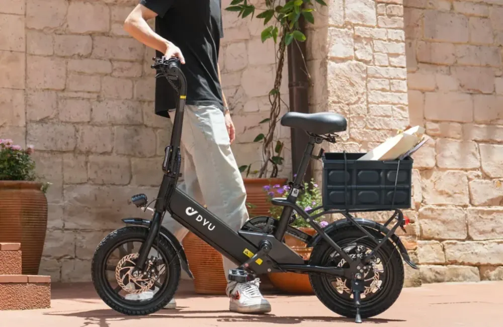DYU C3 Bicicleta Eléctrica Plegable de 14 Pulgadas image 8