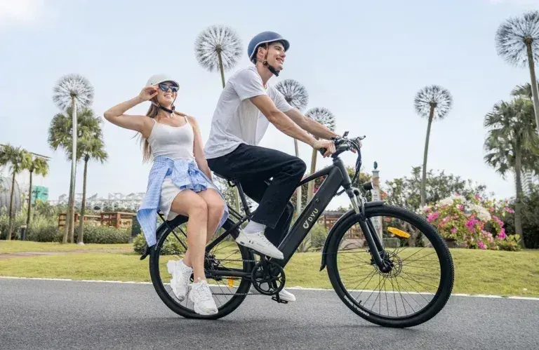 DYU C5 Bicicleta Eléctrica Urbana de 27,5 Pulgadas image 11
