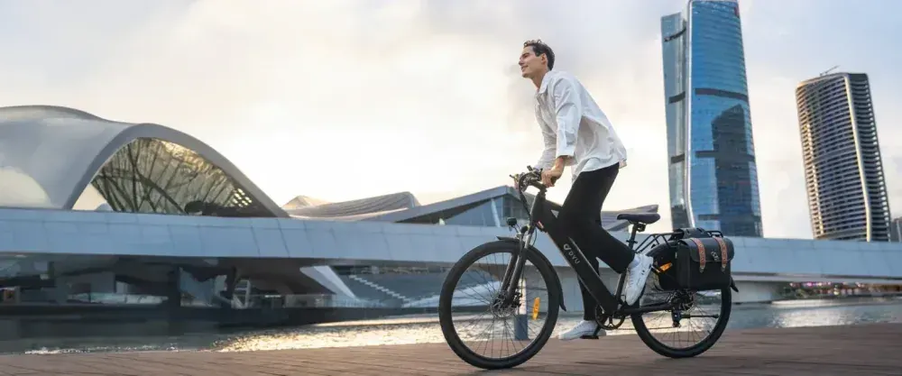 DYU C5 Bicicleta Eléctrica Urbana de 27,5 Pulgadas image 3