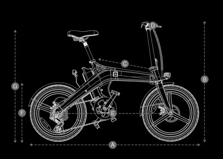 DYU T1 Bicicleta Eléctrica Plegable de 20 Pulgadas image 2
