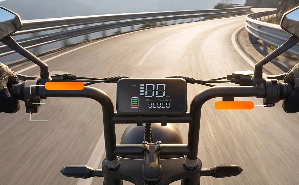 Marca Aairsk de bicicleta eléctrica fat bike 20 pulgadas para montaña