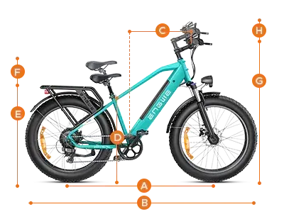 Engwe E26 Bicicleta Eléctrica Fat Tire Todo Terreno image 2