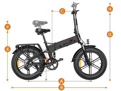 Engwe Engine X Bicicleta Eléctrica Plegable image 2