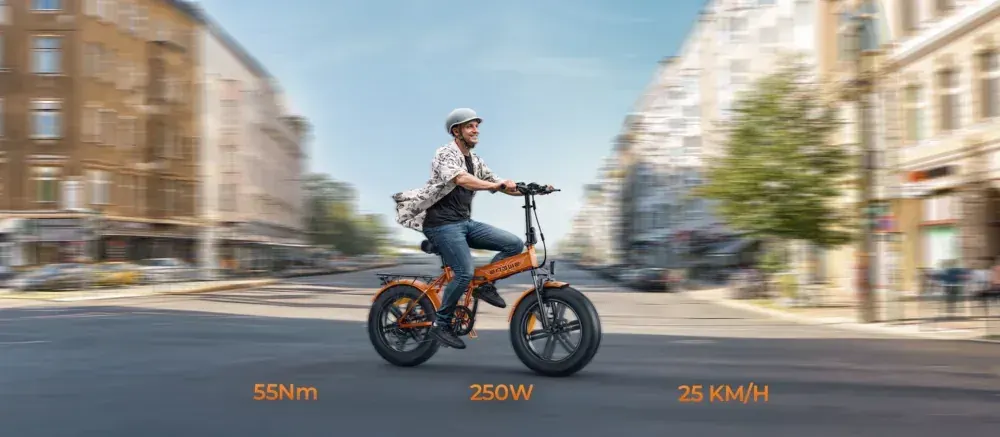 Engwe EP-2 Boost Bicicleta Eléctrica Plegable Fat Bike image 5