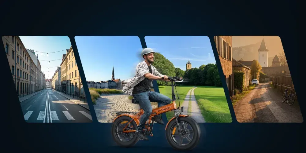Engwe EP-2 Boost Bicicleta Eléctrica Plegable Fat Bike image 9