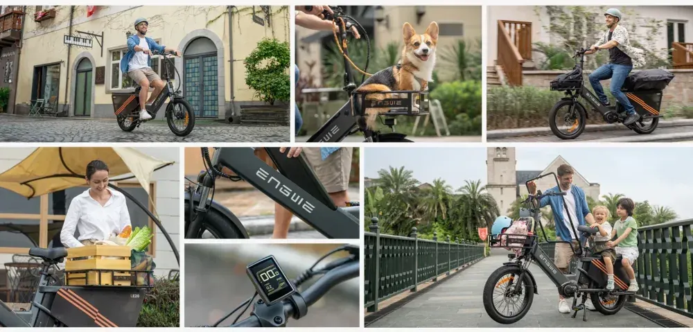 Engwe LE20 Bicicleta Eléctrica de Carga image 4