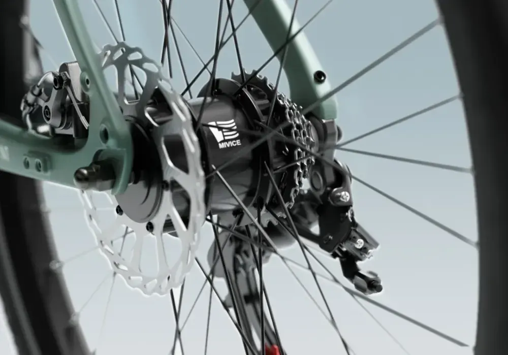 Engwe N1 AIR Bicicleta Eléctrica Urbana de Fibra de Carbono image 12