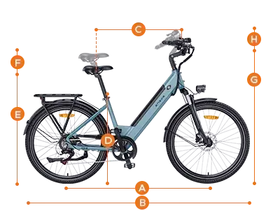 Engwe P275 SE Bicicleta Eléctrica Urbana image 2