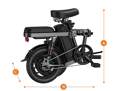 Engwe T14 Bicicleta Eléctrica Plegable image 3