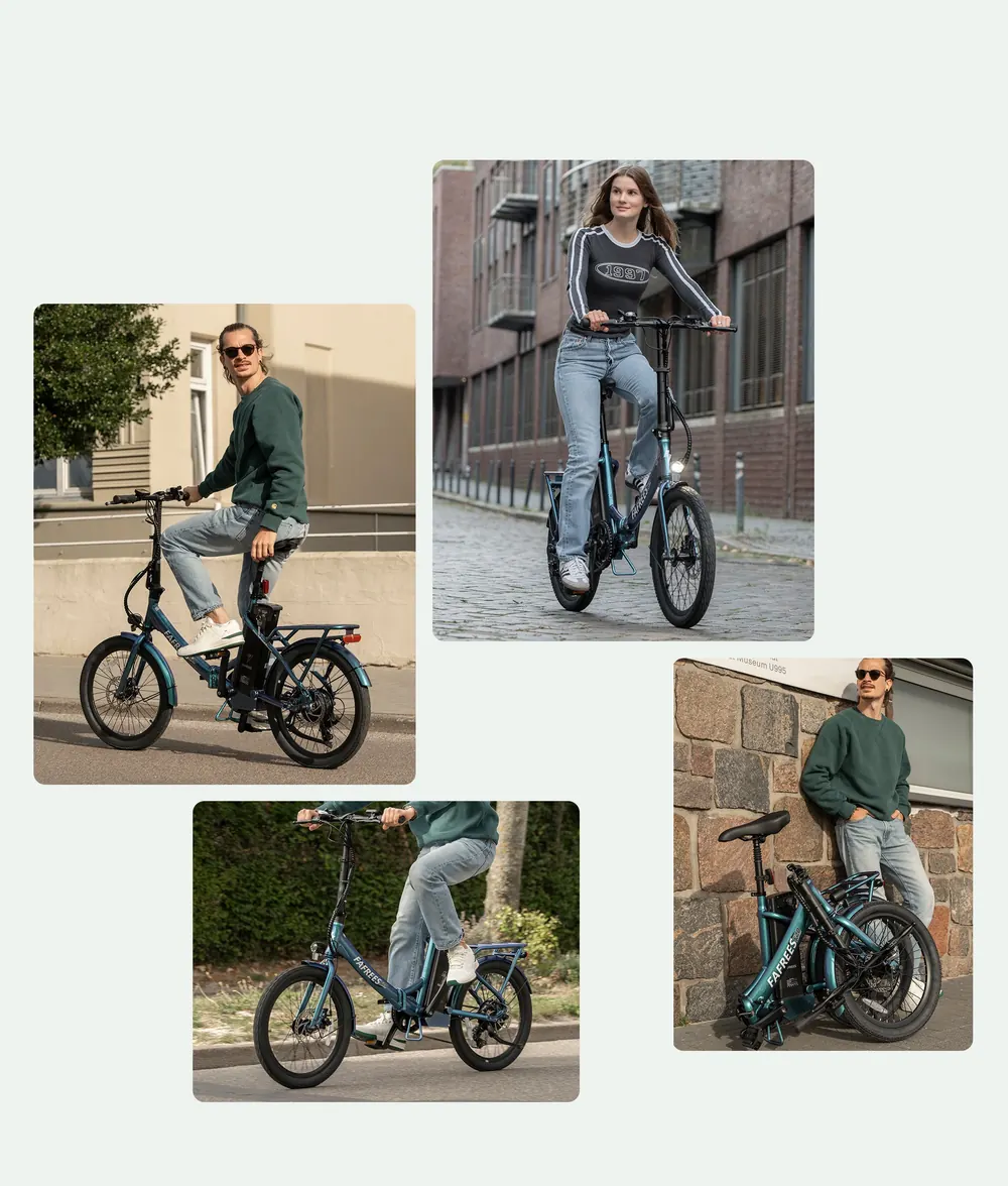 Fafrees F20 Lasting Bicicleta Eléctrica Plegable image 11