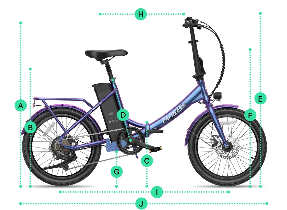Fafrees F20 Lasting Bicicleta Eléctrica Plegable image 7