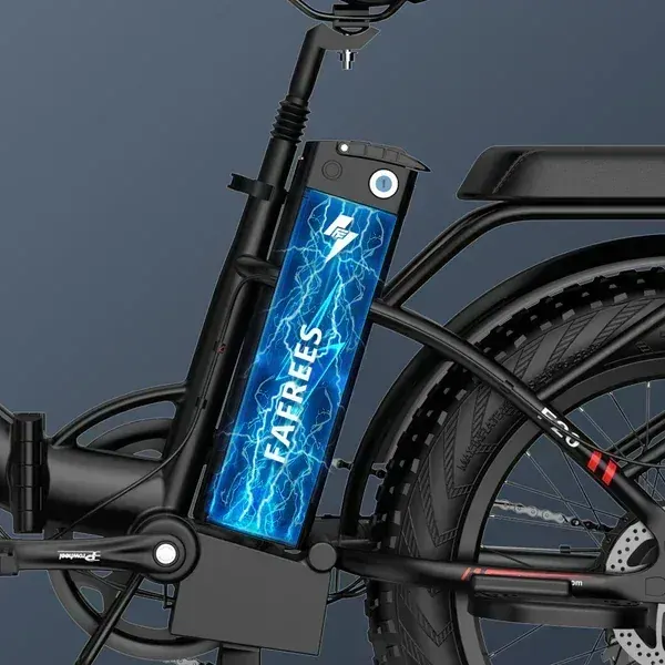 Fafrees F20 Max Bicicleta Eléctrica Plegable Fat Tire image 4