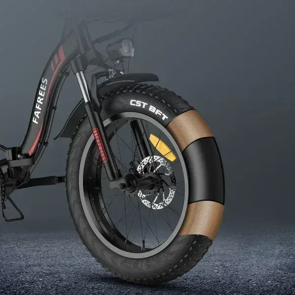 Fafrees F20 Max Bicicleta Eléctrica Plegable Fat Tire image 6