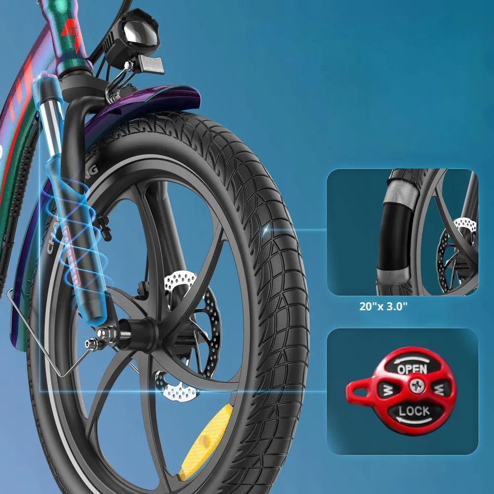 Fafrees F20 Pro Bicicleta Eléctrica Plegable image 5