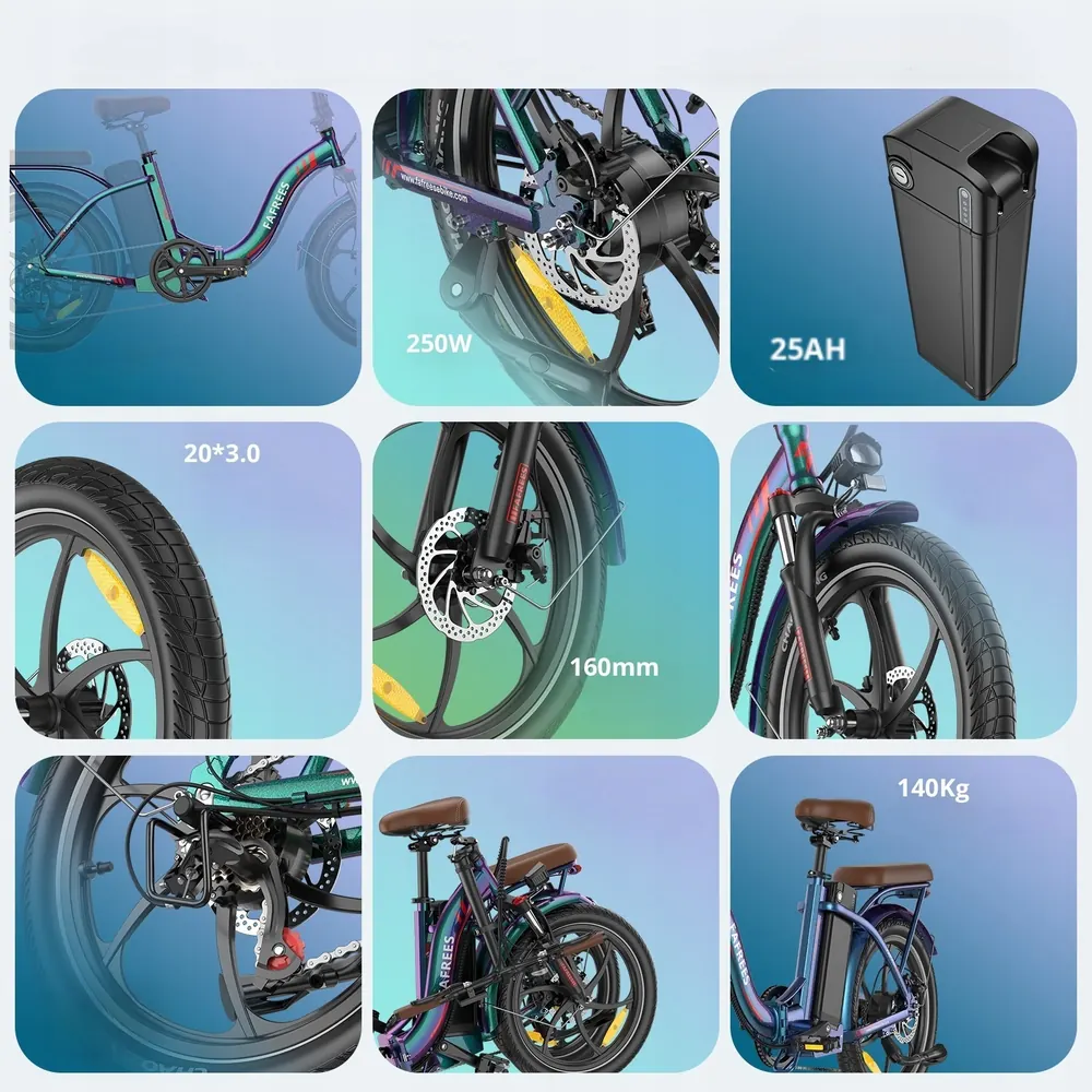 Fafrees F20 Pro Bicicleta Eléctrica Plegable image 7