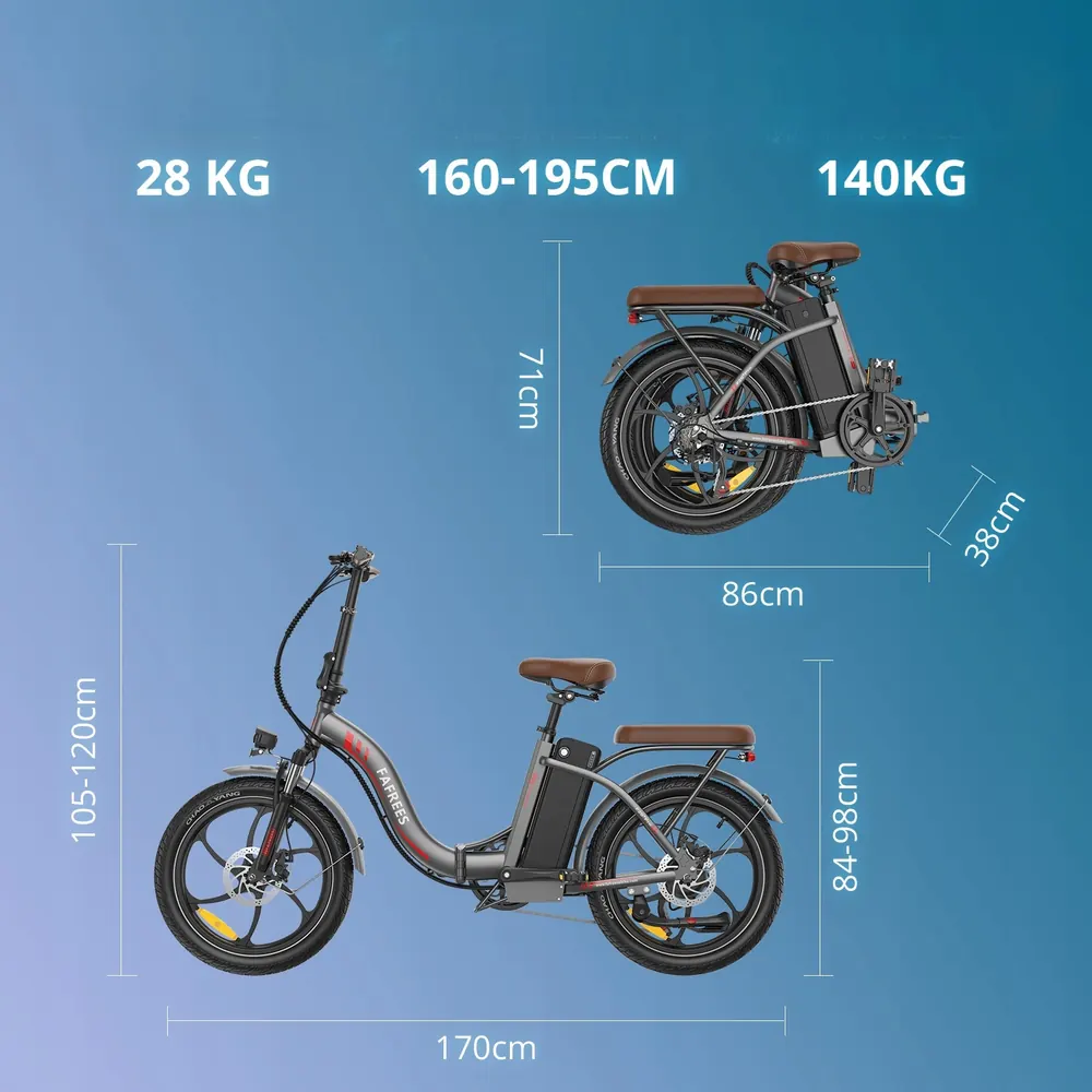 Fafrees F20 Pro Bicicleta Eléctrica Plegable image 9