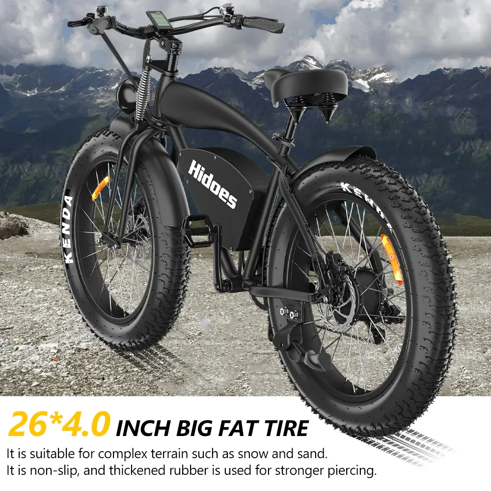 Hidoes B3 Bicicleta Eléctrica Fat Tire image 12