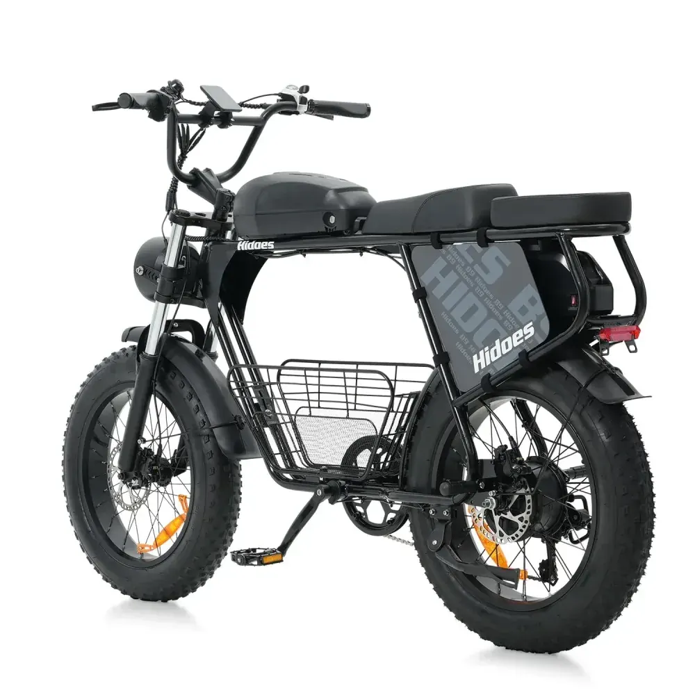 Hidoes B9 Bicicleta Eléctrica Fat Tire de Doble Batería image 11