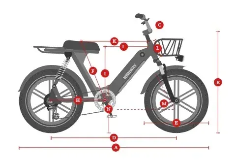 Himiway Escape Pro Bicicleta Eléctrica Fat Tire image 2