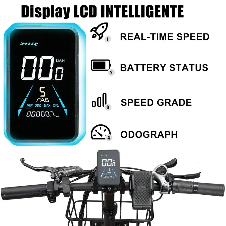 Keteles KF9 Bicicleta Eléctrica Plegable image 3