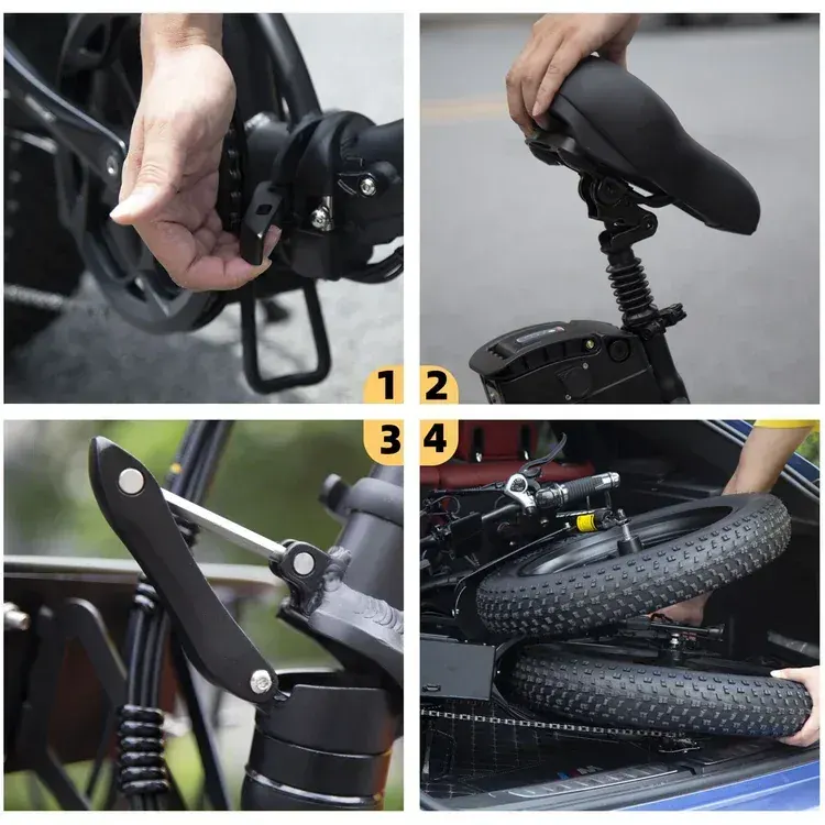 Keteles KF9 Bicicleta Eléctrica Plegable image 6