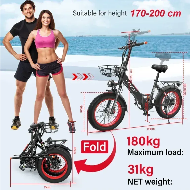 Keteles KS9 Bicicleta Eléctrica Plegable image 2