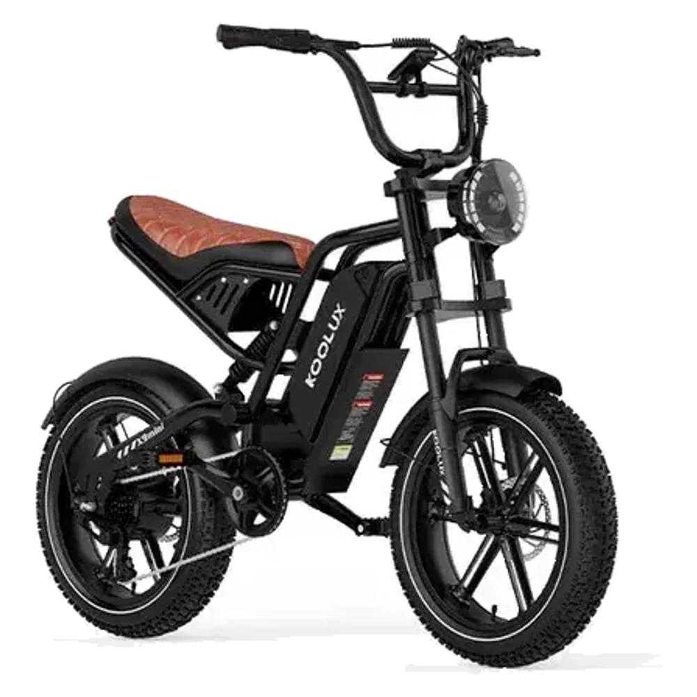 Koolux X9 mini bicicleta eléctrica fat tire image 1
