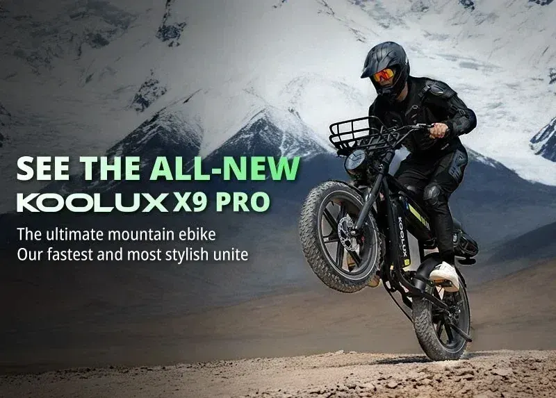 Koolux X9 Pro Bicicleta Eléctrica Fat Tire image 6