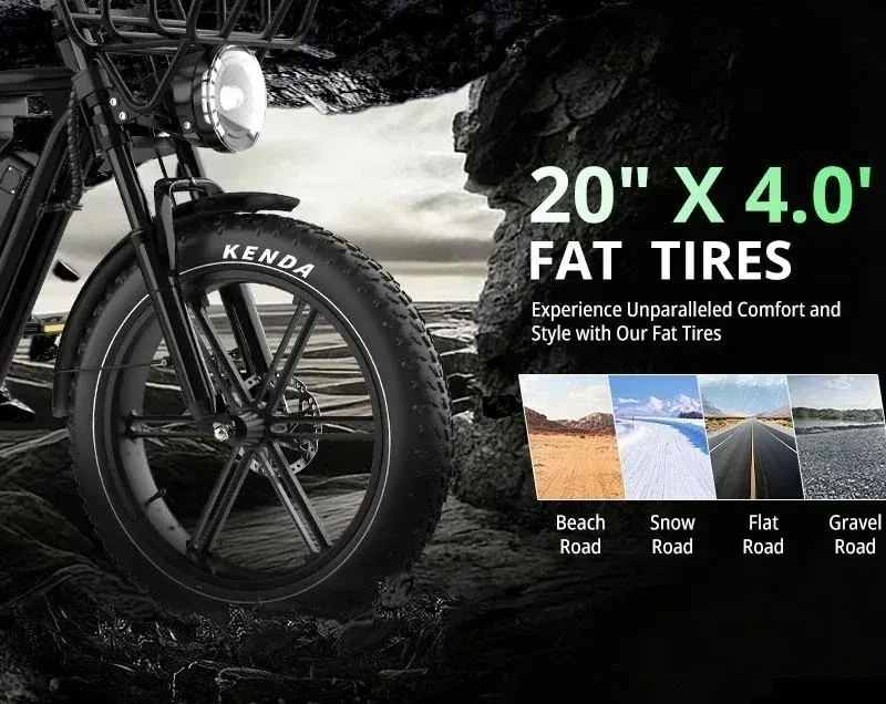 Koolux X9 Pro Bicicleta Eléctrica Fat Tire image 7