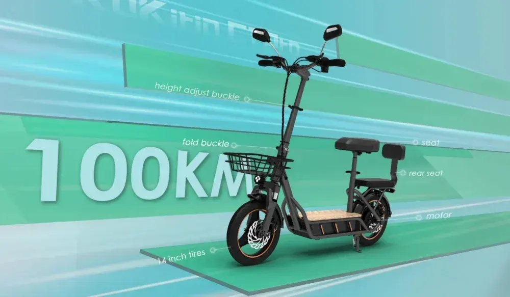 Kukirin C1 Pro Patinete Eléctrico de Larga Autonomía image 5