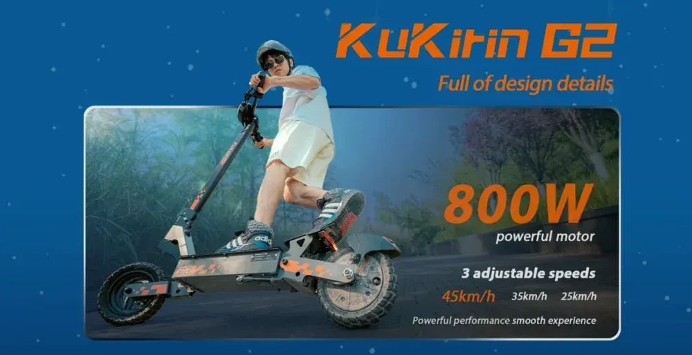 Kukirin G2 Patinete Eléctrico Potente image 7