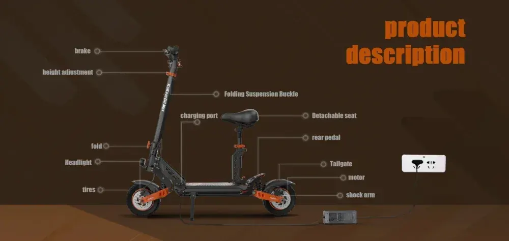 Kukirin G2 Max Patinete Eléctrico image 5