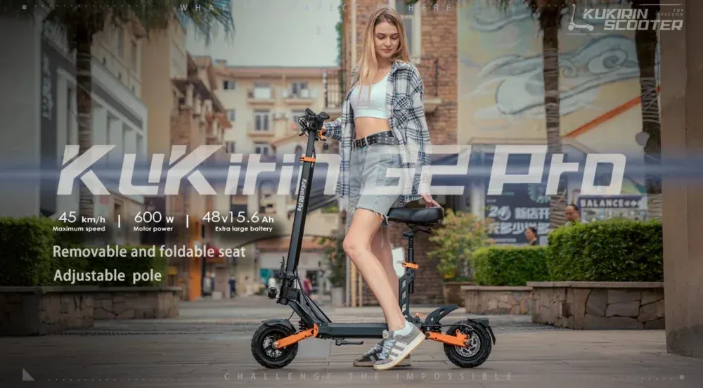 Kukirin G2 Pro Patinete Eléctrico Plegable image 3