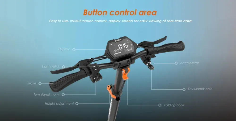 Kukirin G2 Pro Patinete Eléctrico Plegable image 9